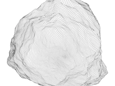 Rotsblok 05 3D Model