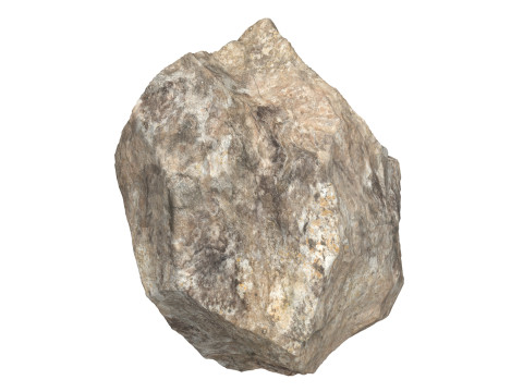 Rock Boulder 07 3D Model