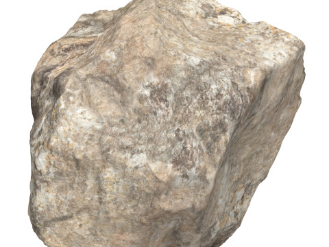 Rock Boulder 07 Modello 3D