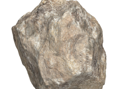 Rock Boulder 07 Modello 3D