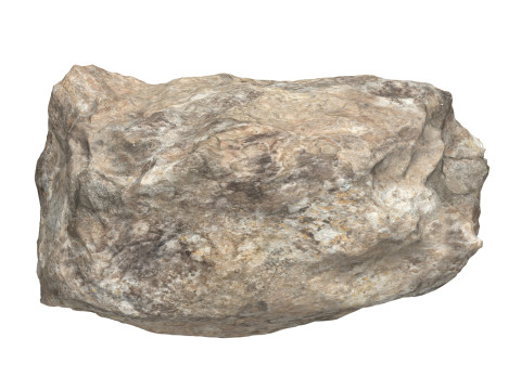 Rock Boulder 08 3D Model
