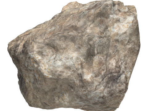 Rock Boulder 08 3D Model