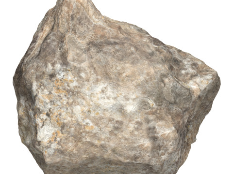 Rock Boulder 08 3D Model