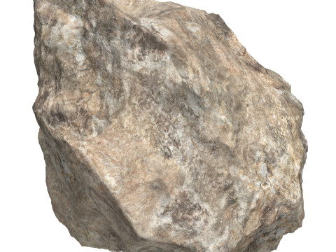 Rock Boulder 09 3D Модель
