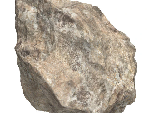 Rotsblok 09 3D Model