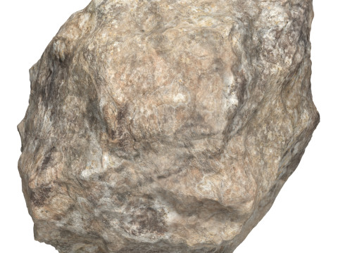 Rock Boulder 09 3D Модель