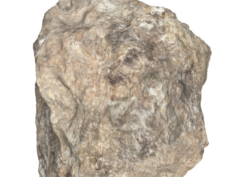 Rock Boulder 09 3D Модель