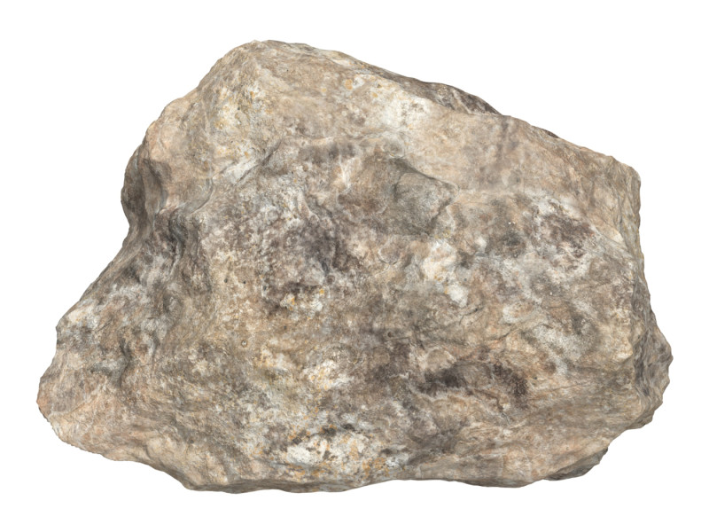 Rock Boulder 10 Model 3D .c4d .max .obj .3ds .fbx .stl .blend