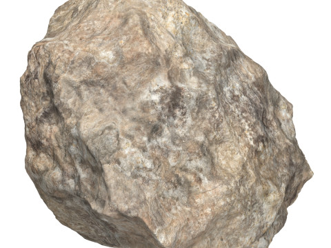 Rock Boulder 10 Model 3D