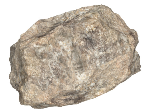 Rock Boulder 10 Model 3D