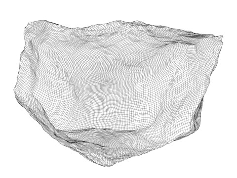 Rock Boulder 11 3D 模型