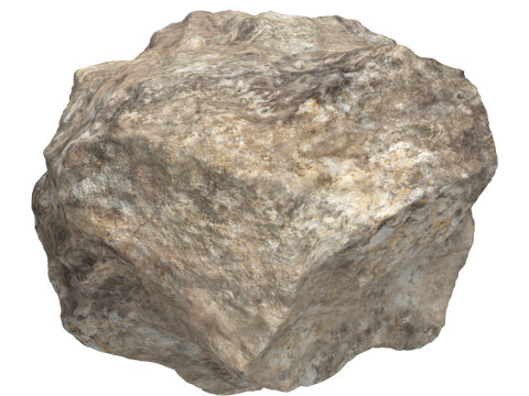 Rock Boulder 12 3D Model
