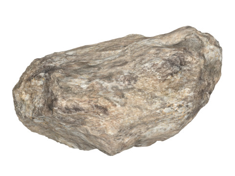 Rock Boulder 12 3D Model