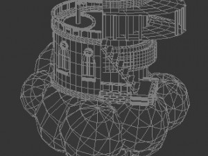 fairy castle 3D Модель
