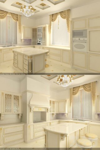 kitchen Modelo 3D .c4d .max .obj .3ds .fbx .stl .blend 