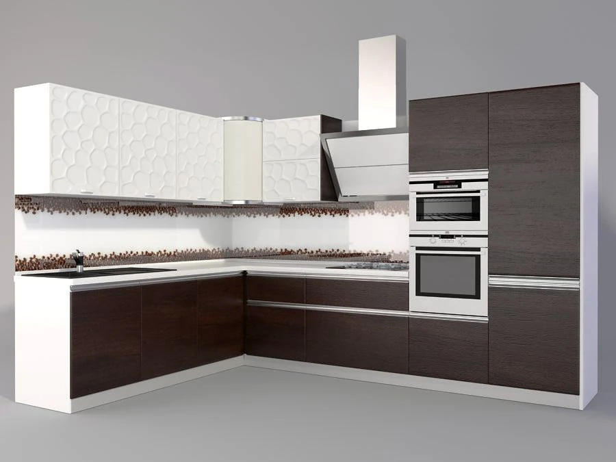 kitchen 3D Model .c4d .max .obj .3ds .fbx .stl .blend 