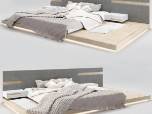 bed 3D 模型
