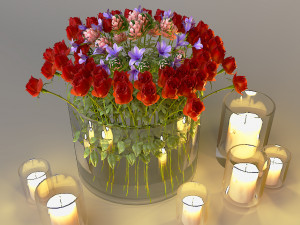 bouquet 3D 모델