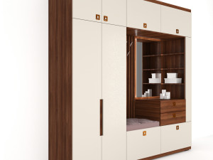 wardrobe in the hallway Modelo 3D