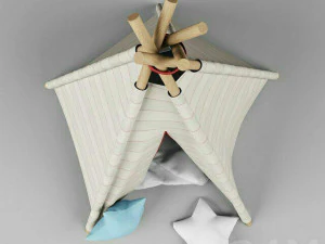 wigwam orphanage 3D Model
