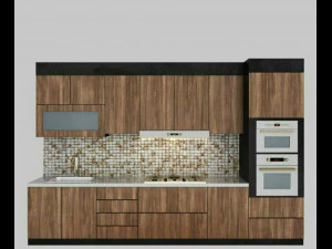 cozinha moderna Modelo 3D