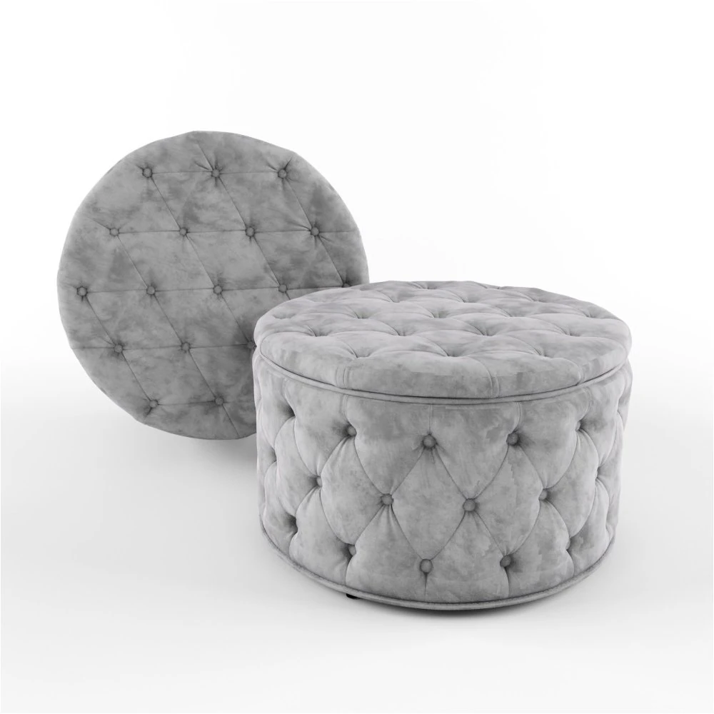 amour cocktail ottoman 3D Model .c4d .max .obj .3ds .fbx .stl .blend 
