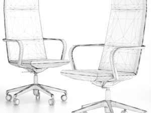 rapt chair 3Dモデル