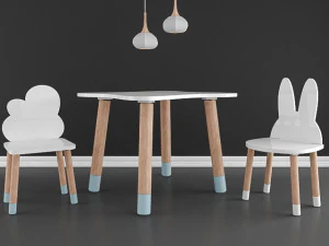 &ccedil;ocuk mobilyası 3D Model