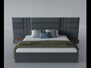 bed 3D 모델