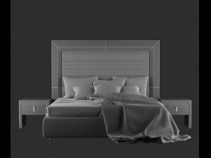 bed 3D Model