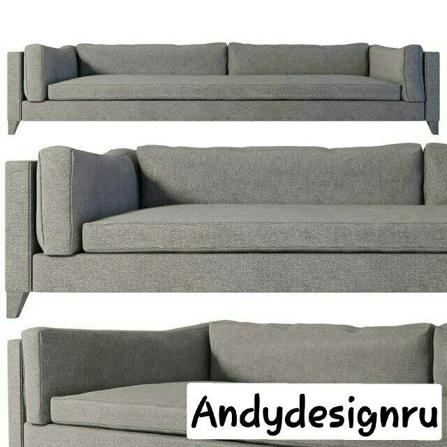 montauk sofa - harris 3D Model .c4d .max .obj .3ds .fbx .stl .blend 