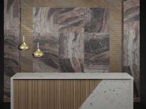 рецепція - офісна стійка 3D Модель