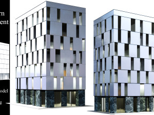 Modern Apartment 02 3Dモデル