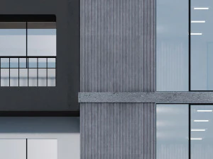 Modern building 03 3D Model