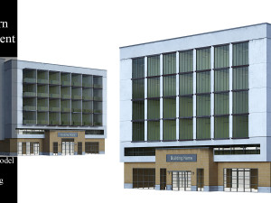 Modern Apartment 04 3D 모델