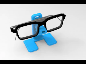 supporto per occhiali Modello di stampa 3D