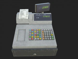 cash register 3D Model