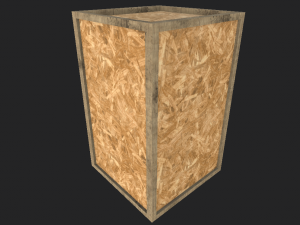 crate 3D 모델