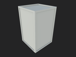 crate 3D 모델