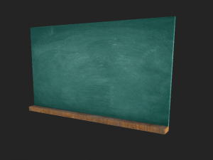 chalkboard 3D Модель