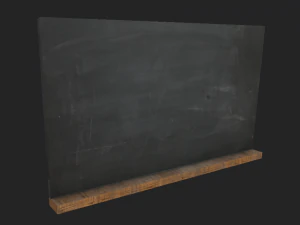 chalkboard 3D Model