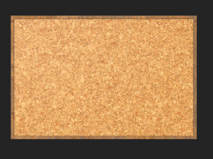 corkboard Modelo 3D