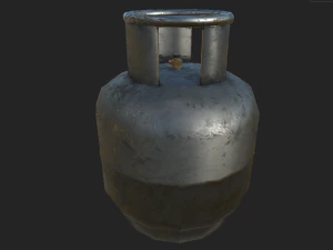 プロパンタンク 3Dモデル