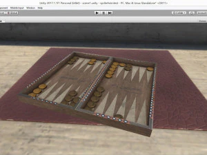 backgammon 3D Model
