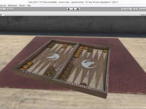 backgammon 3D Model