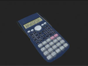 calcolatrice Modello 3D