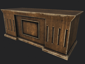 table Modelo 3D
