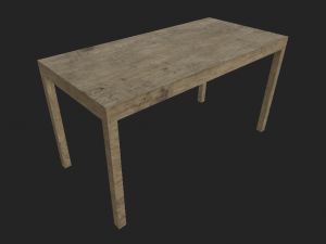 table 3D Модель