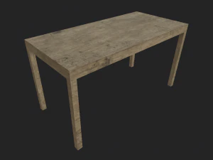 table 3D Model