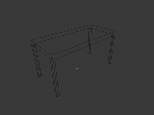 table 3D Модель